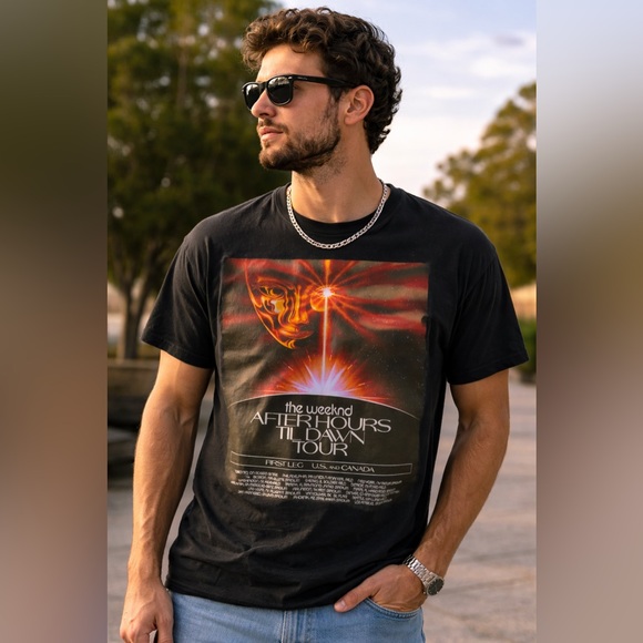 XOXO Other - The Weeknd XO After Hours Til Dawn 2022 Tour Tee | Rare Stadium Merch | Size M